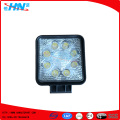 24W 12V ou 24V luz de trabalho LED com 8 peças de alta potência 3W LEDs